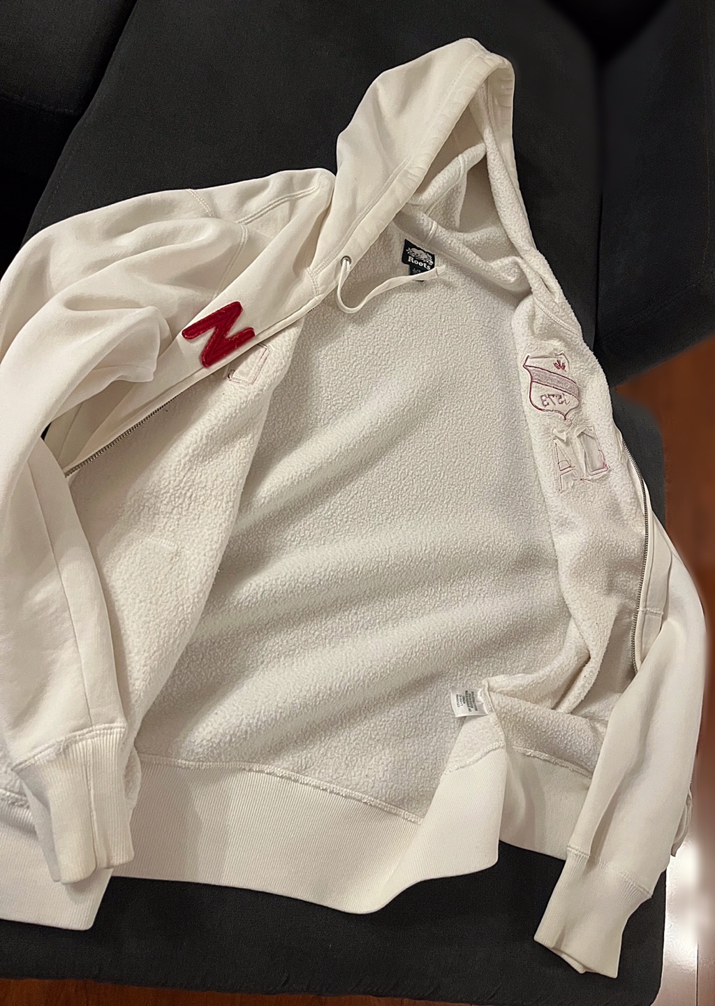Roots CANADA full zip up hoodie jacket - photo 4