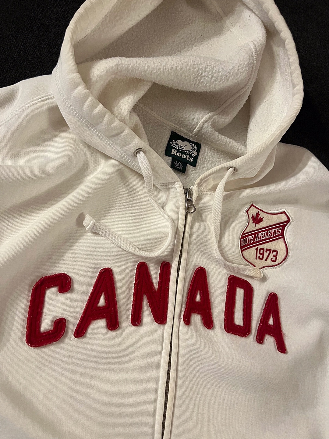 Roots CANADA full zip up hoodie jacket - photo 3