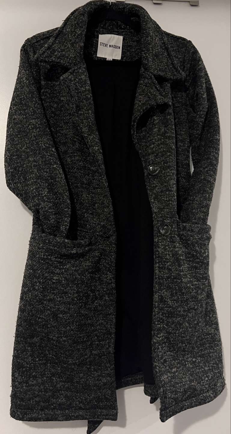 Steve Madden Grey Knit Cardigan