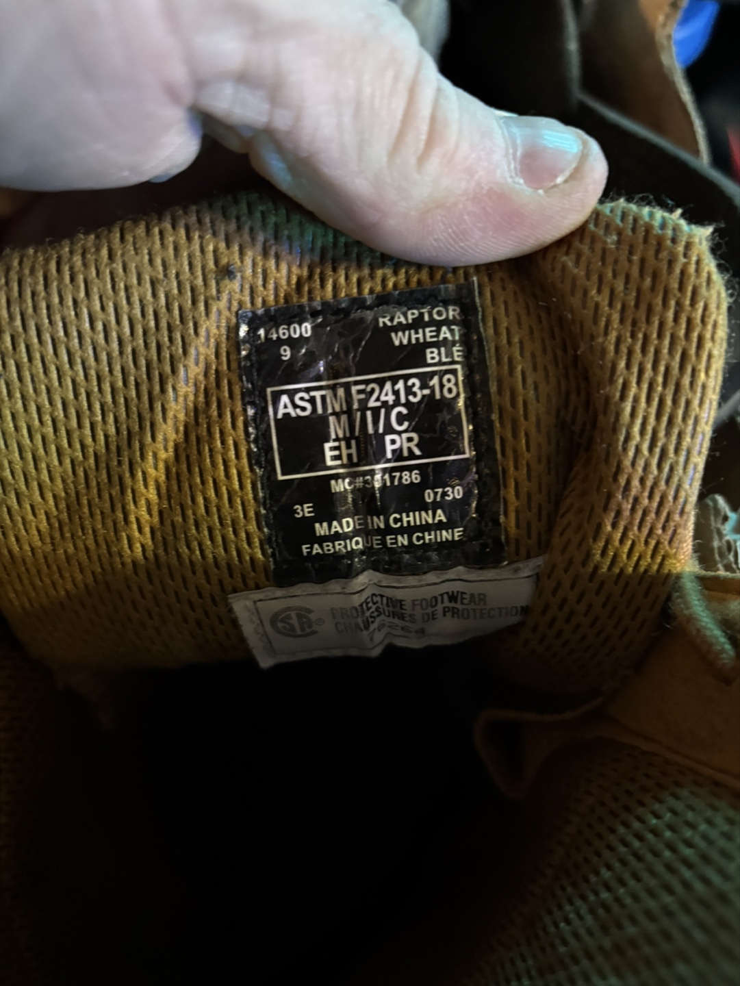 Used J&B Goodhue Men's Size 9.5 Wheat Work Boots - photo 2