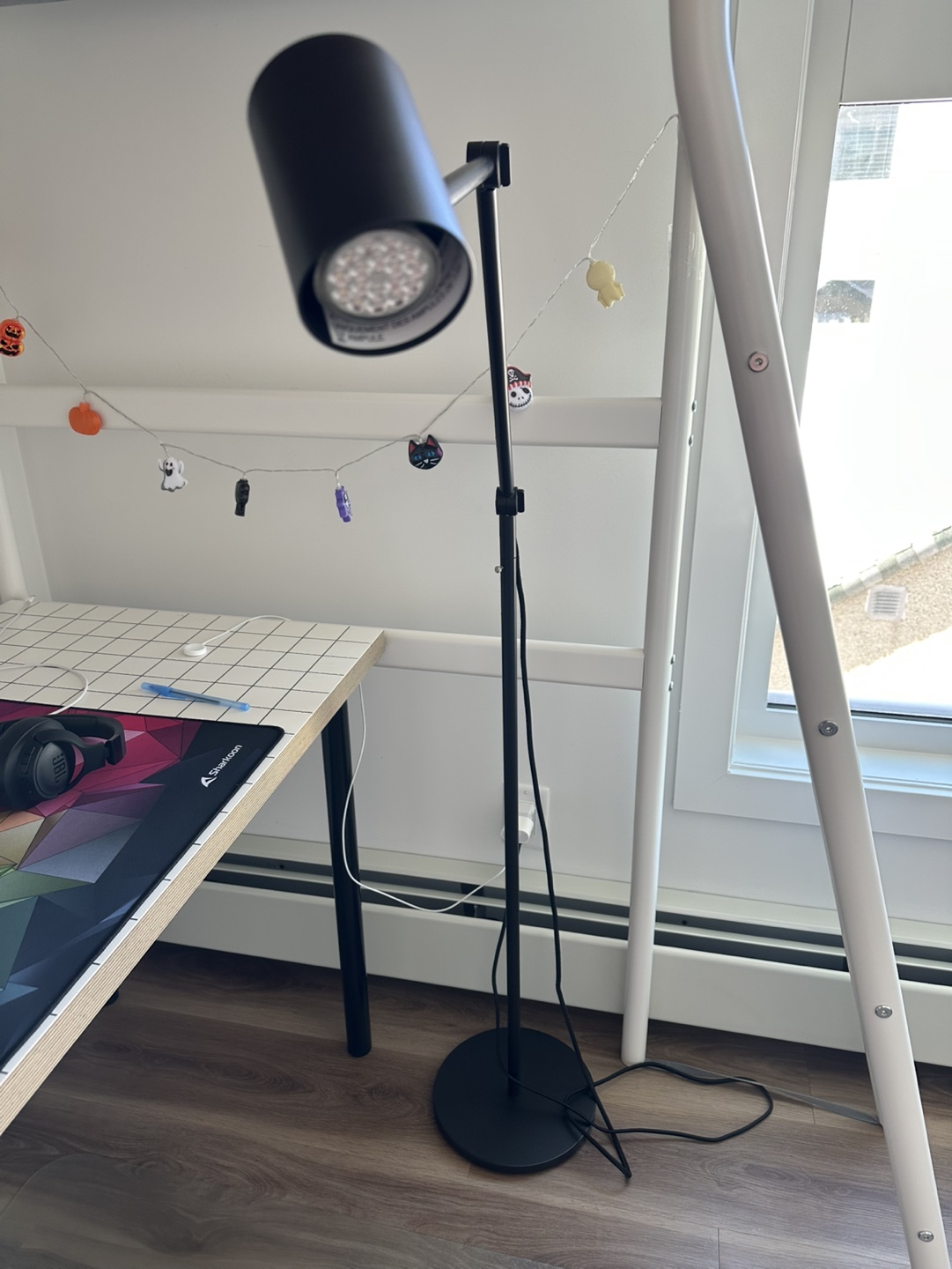 IKEA Black Floor Lamp
