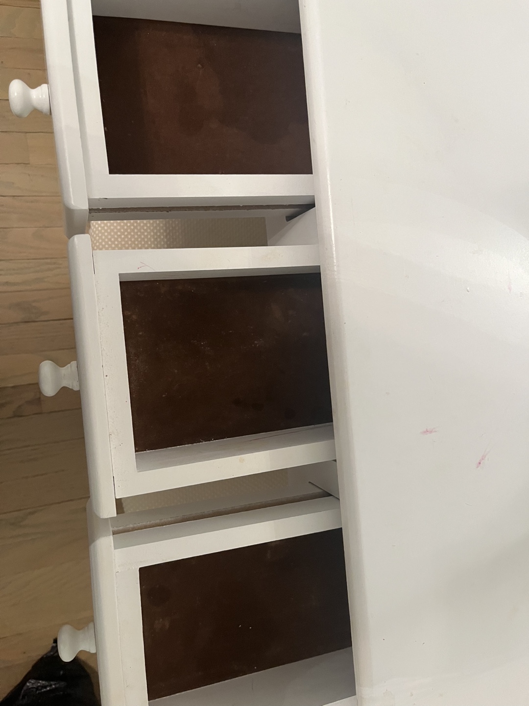 White Vanity Set with Mirror and Stool - photo 3