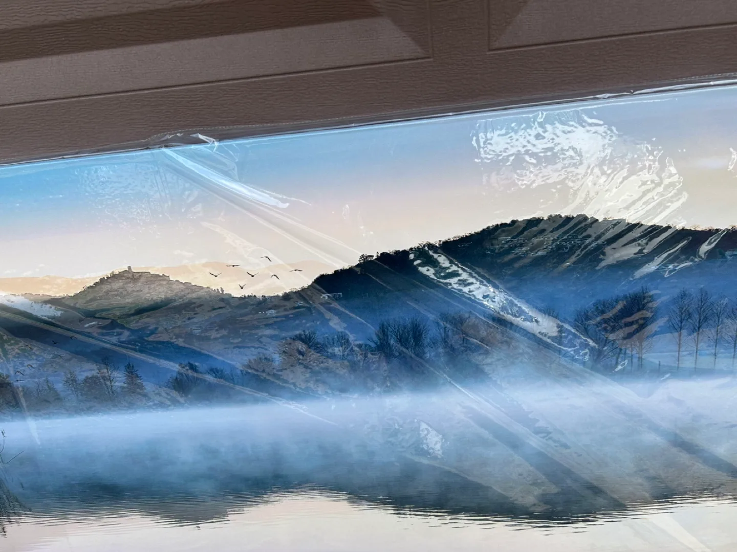 Misty Lake Canvas Wall Art (24”H x 48”W) image indicator(3)