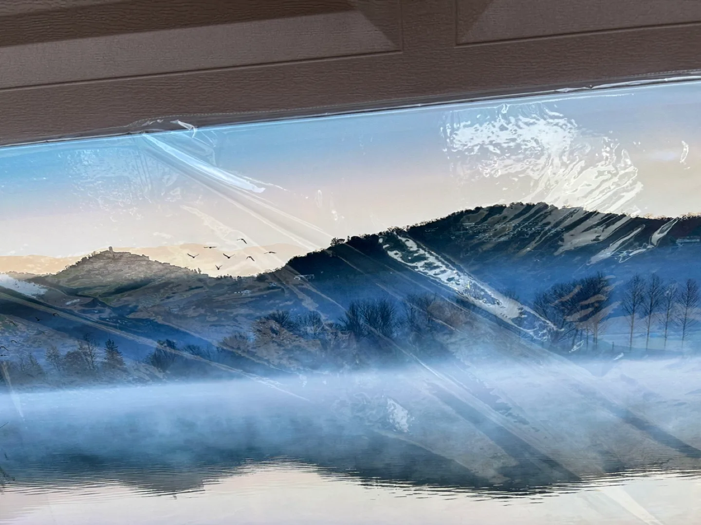 Misty Lake Canvas Wall Art (24”H x 48”W) image indicator(2)