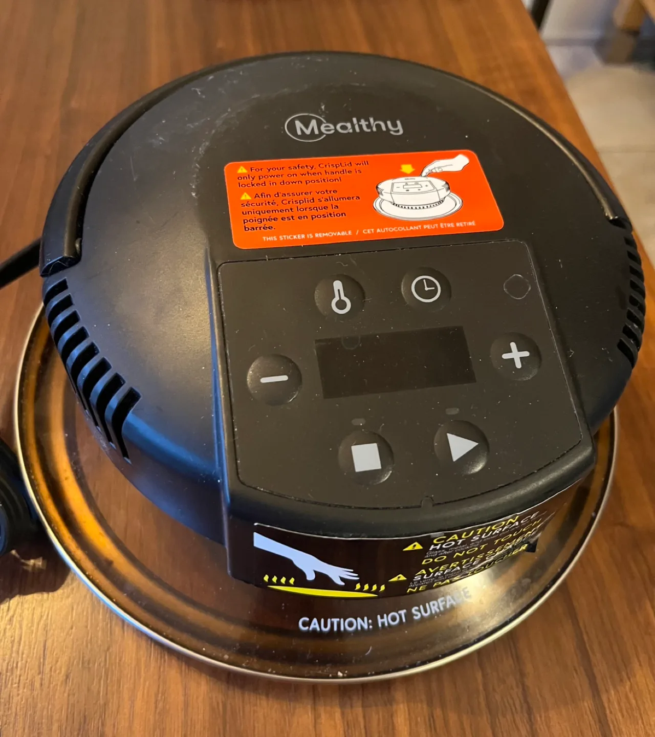 Mealhty CrispLid Air Fryer Lid image indicator(2)