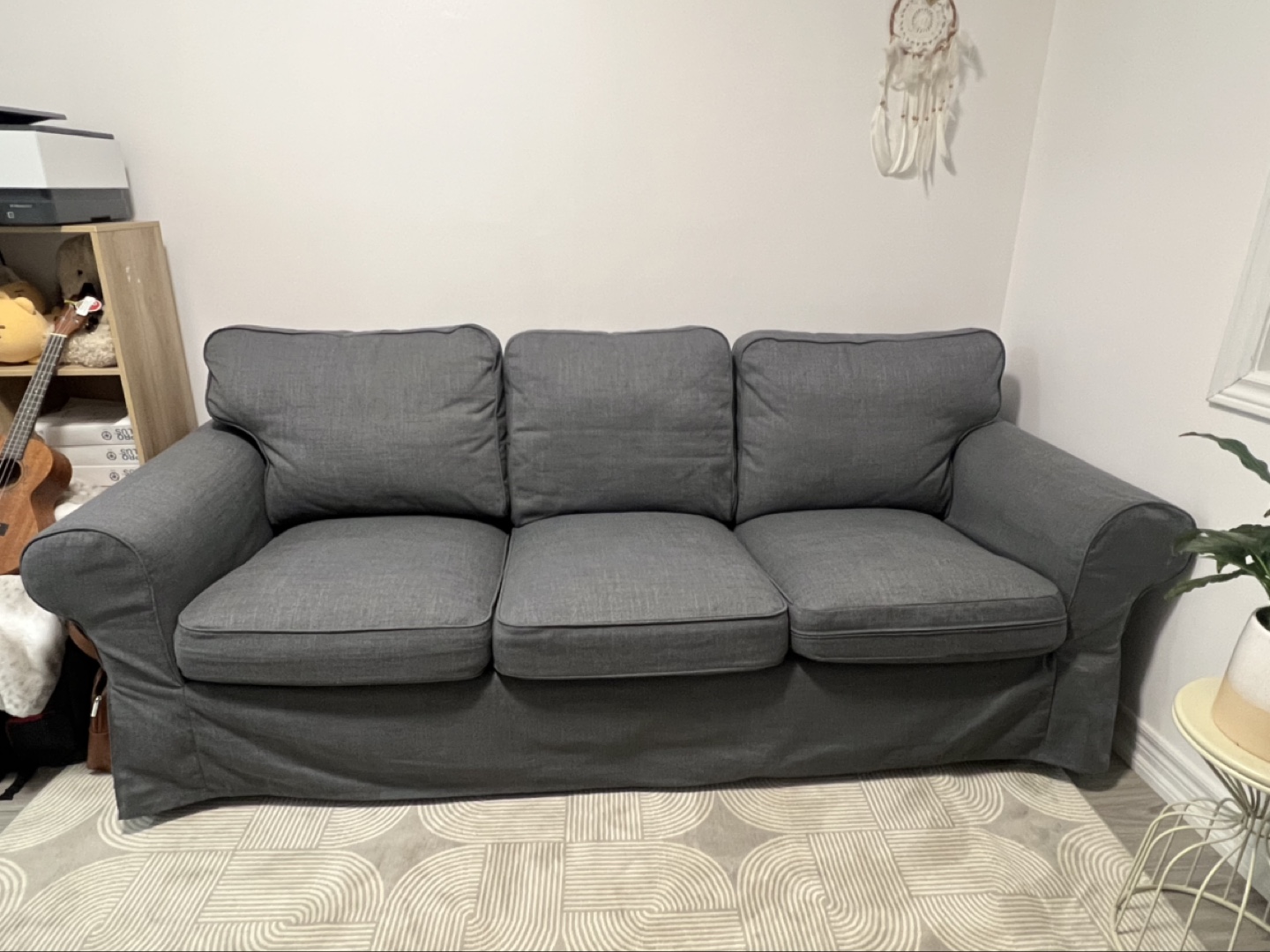 IKEA 3-seat Sofa -  Grey