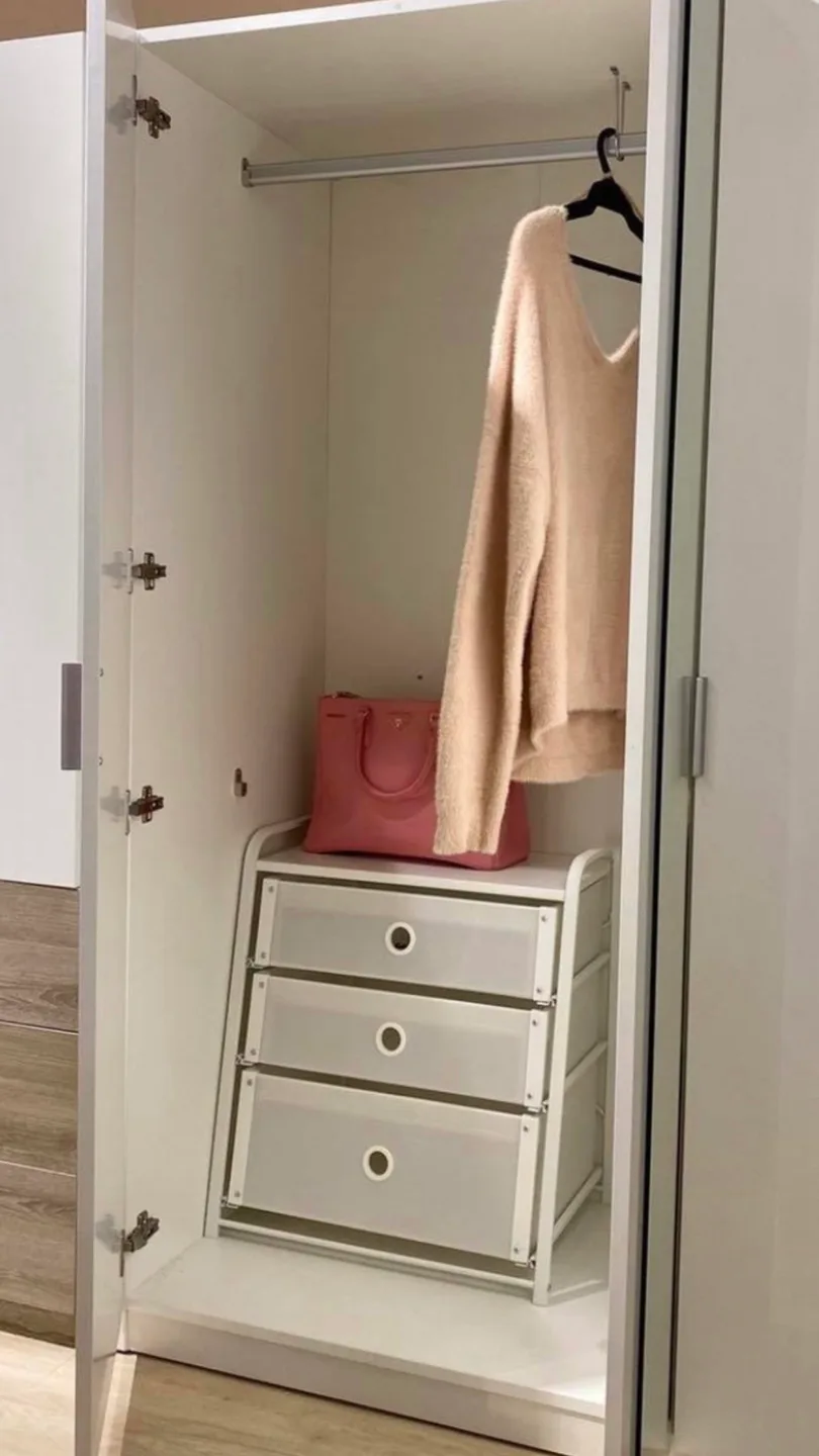 IKEA night table // drawer organizer image indicator(2)