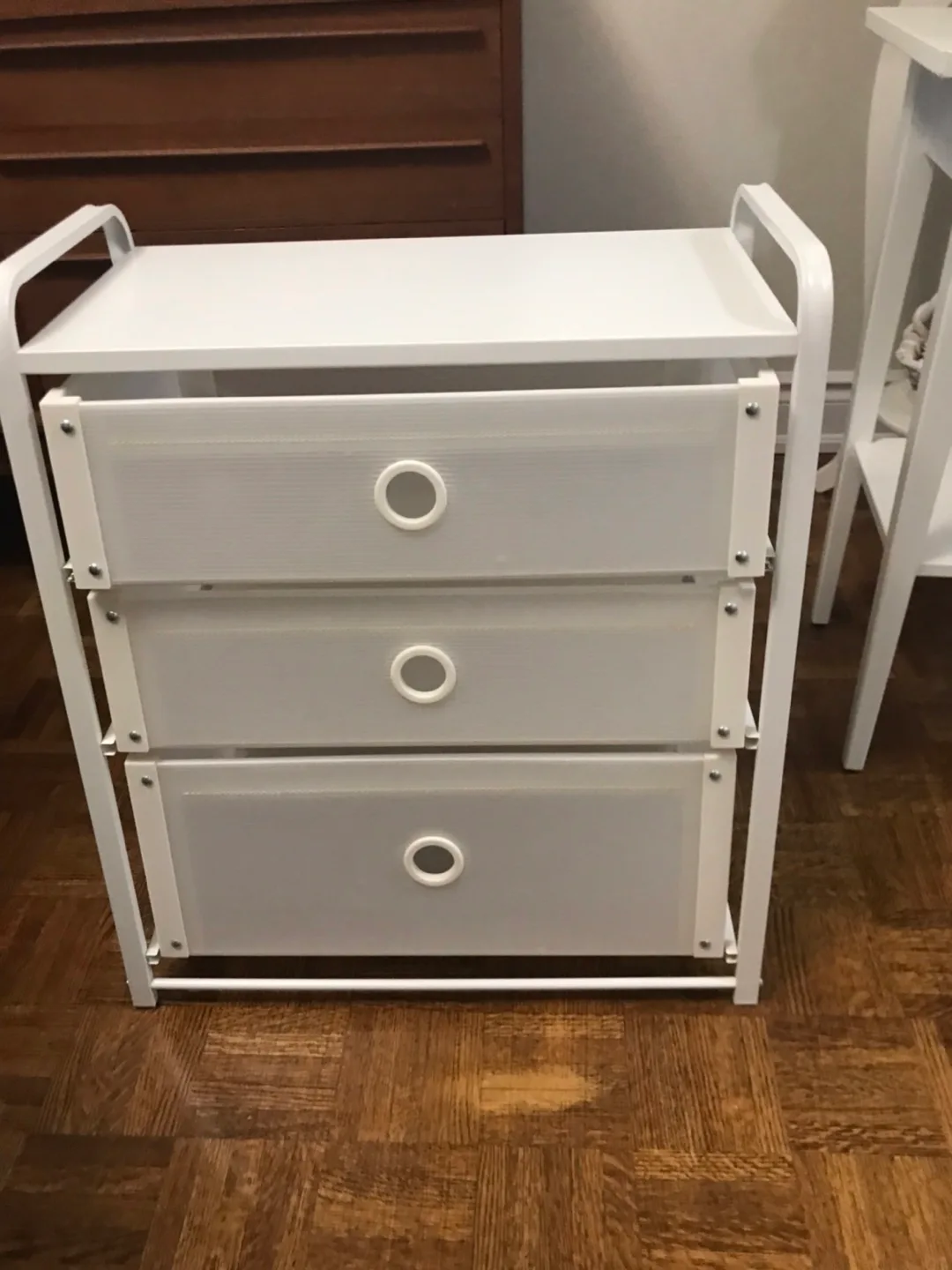 IKEA night table // drawer organizer image indicator(4)