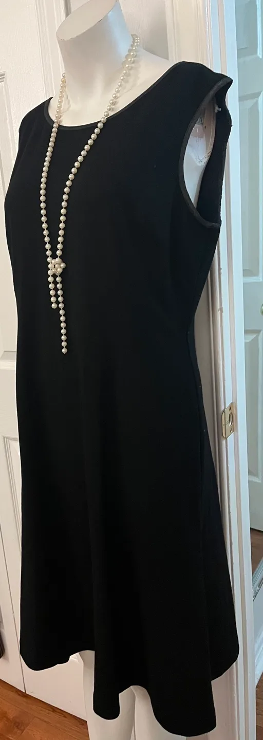 Cleo black fit and flare dress size 12 image indicator(7)