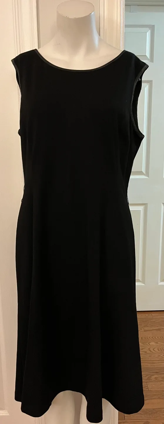 Cleo black fit and flare dress size 12 image indicator(5)