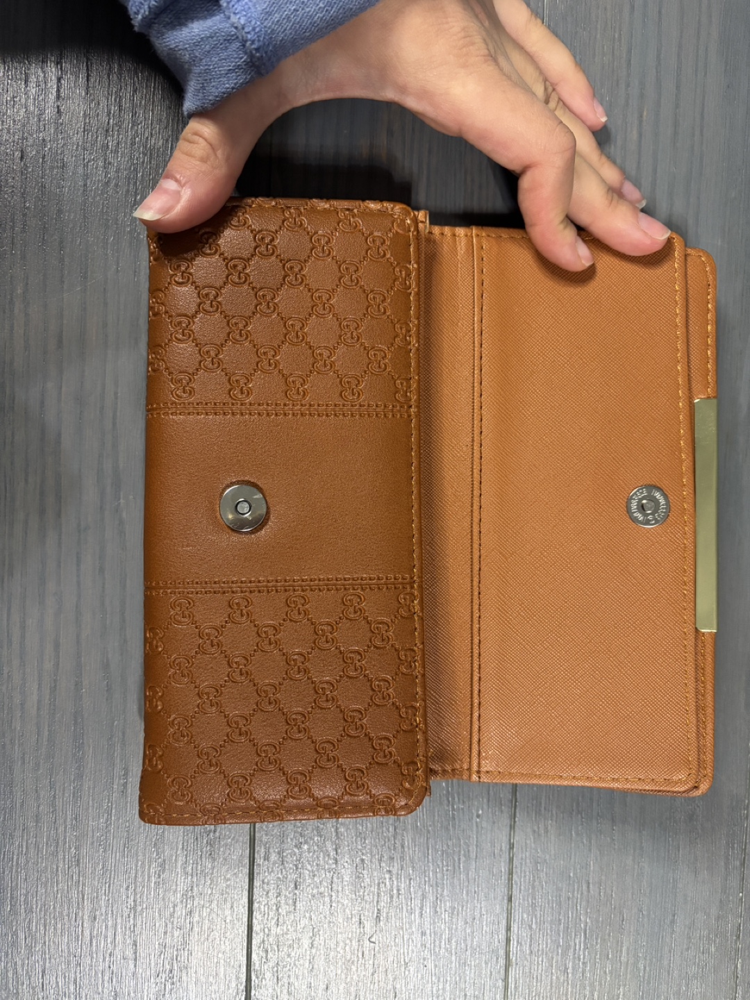 Brown Gucci-inspired Wallet - photo 4