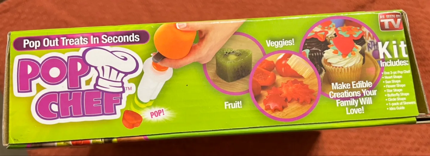 Pop Chef 10-Piece Fruit & Veggie Treat Maker Kit image indicator(2)
