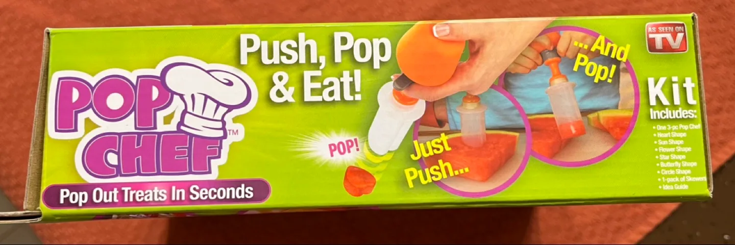 Pop Chef 10-Piece Fruit & Veggie Treat Maker Kit image indicator(3)