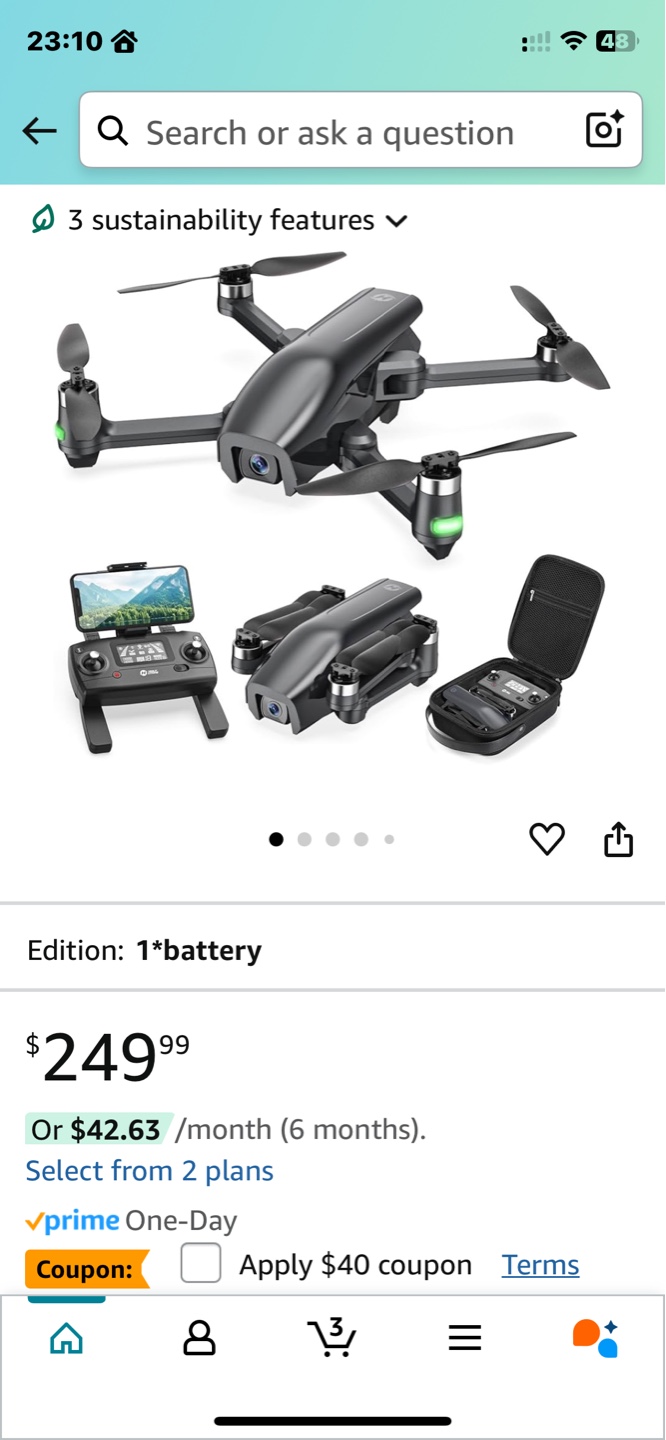 Holy Stone HS710 Drone with Carrying Case - photo 5