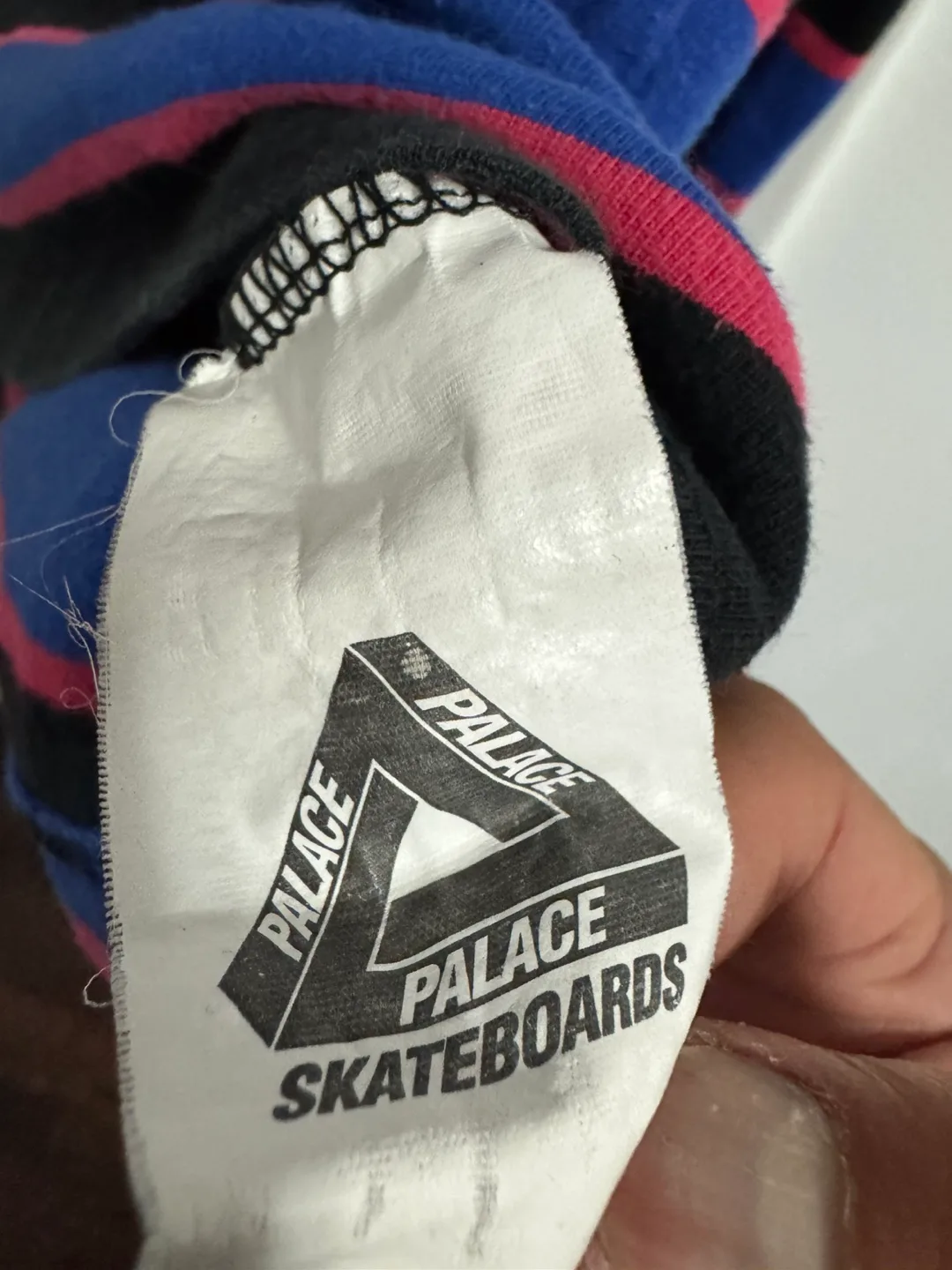 Palace Skateboards Long Sleeve Stripe Shirt - Size Medium image indicator(4)