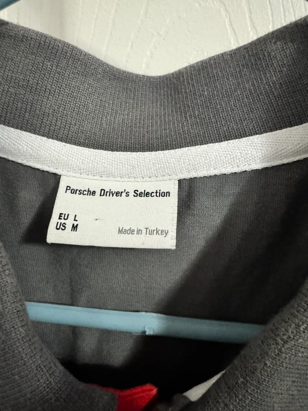 Porsche Driver's Selection Men's Grey Polo shirt image indicator(3)