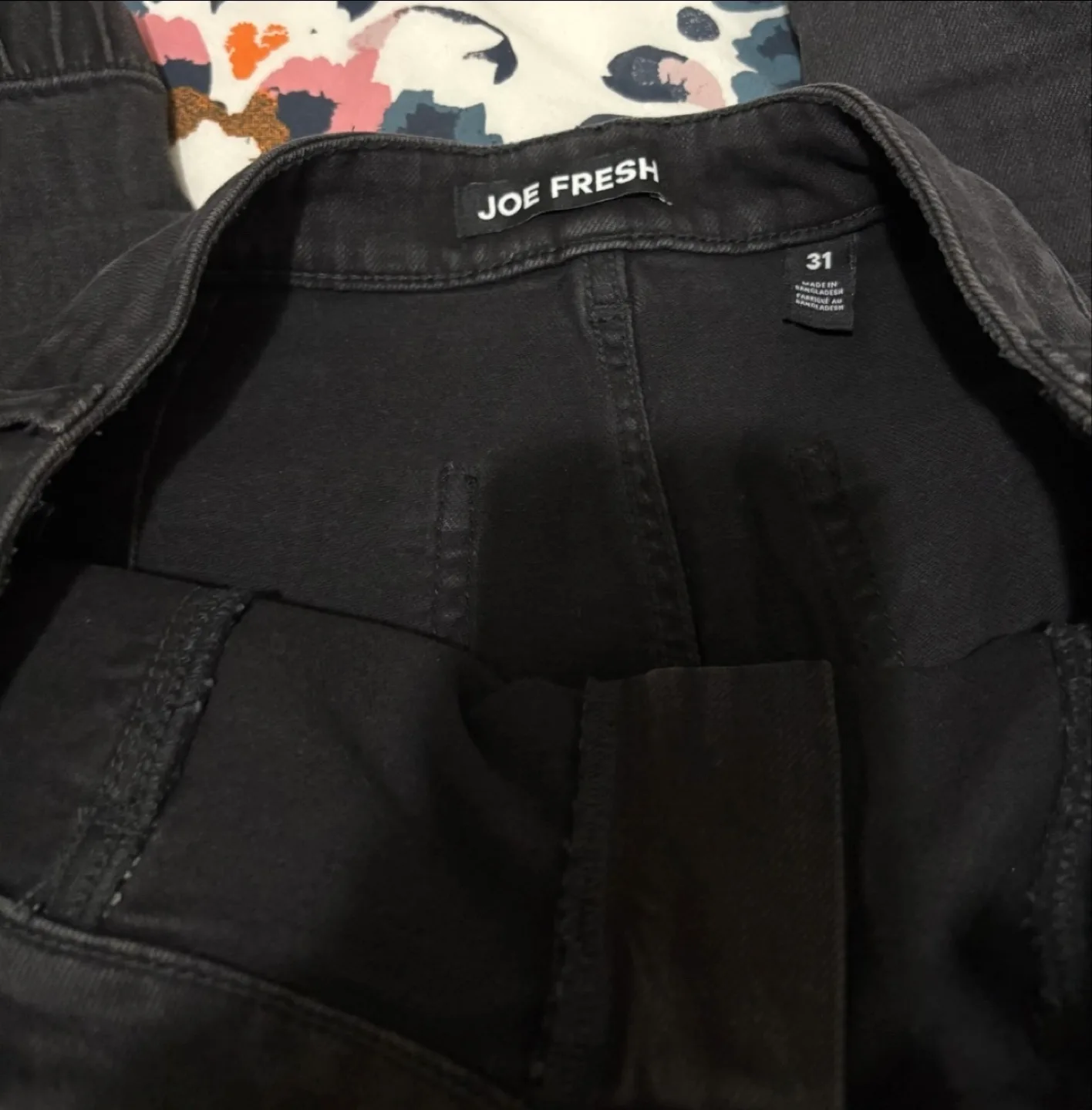Joe Fresh Black Jeans - Size 31 image indicator(3)