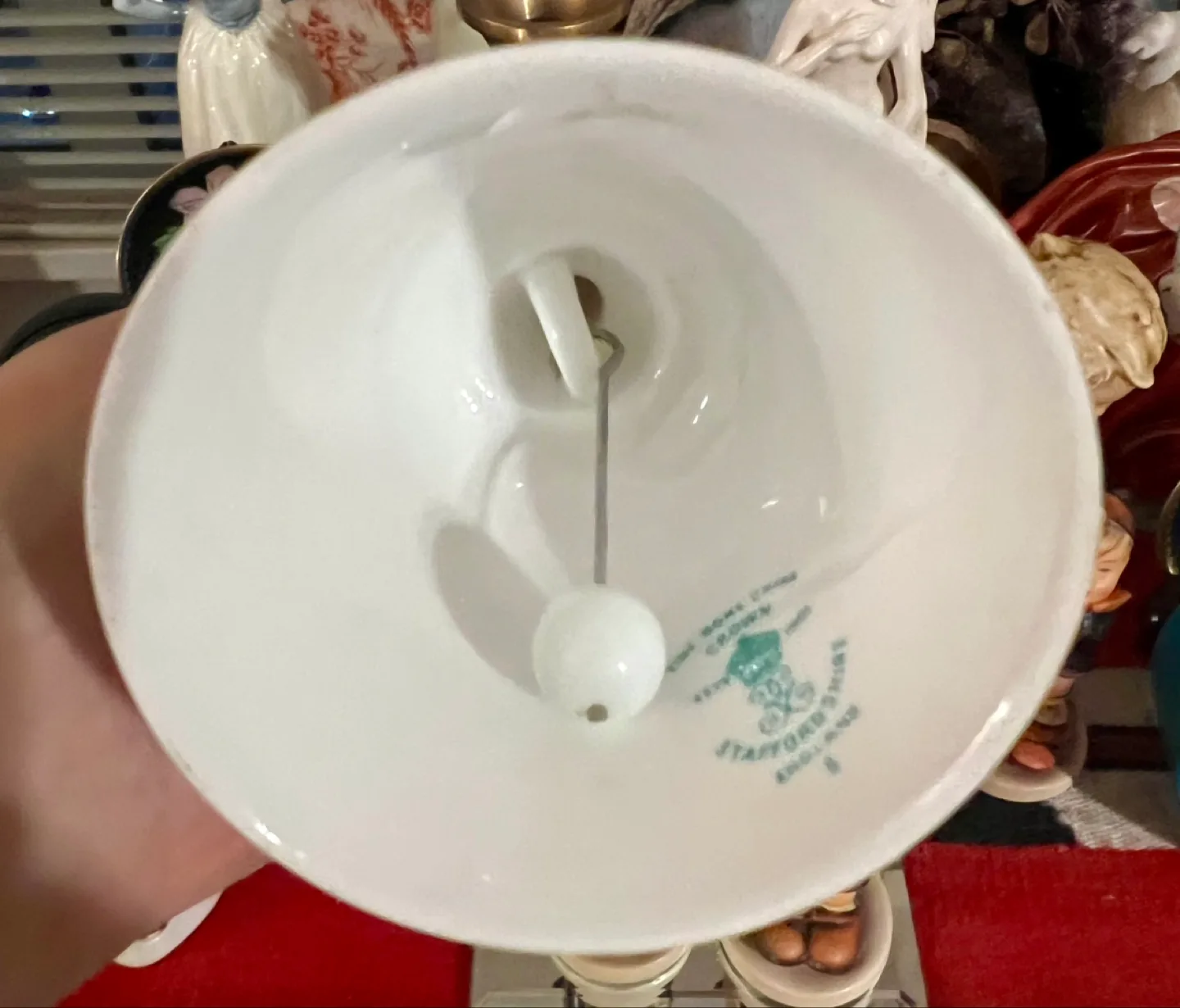 Vintage Porcelain Floral Bell image indicator(8)