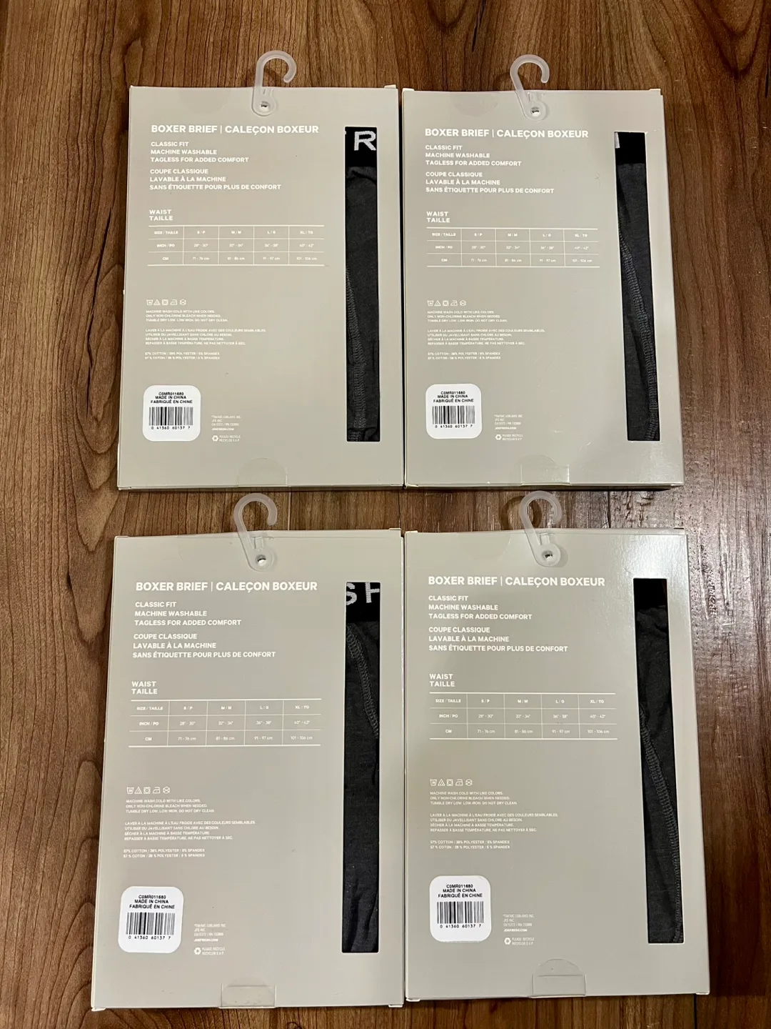 Brand new Joe Fresh Men's Boxer Briefs - 4 Pack - Size Large image indicator(2)