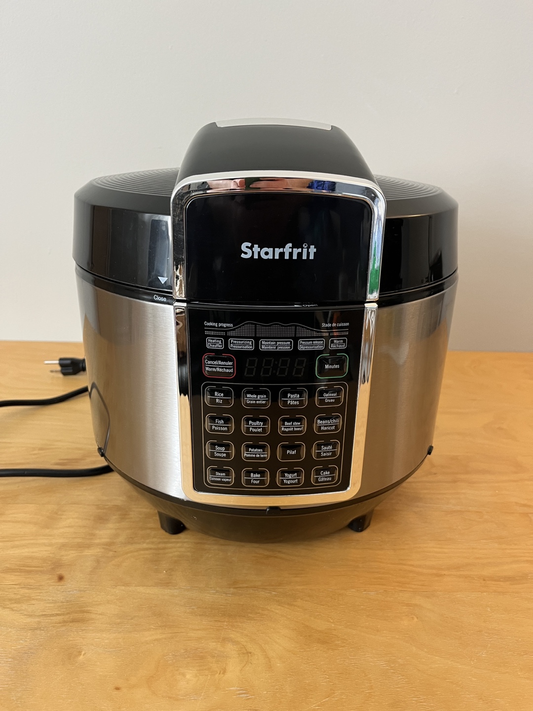 Electric Pressure Cooker, 8 liter, Small, Silver - photo 2