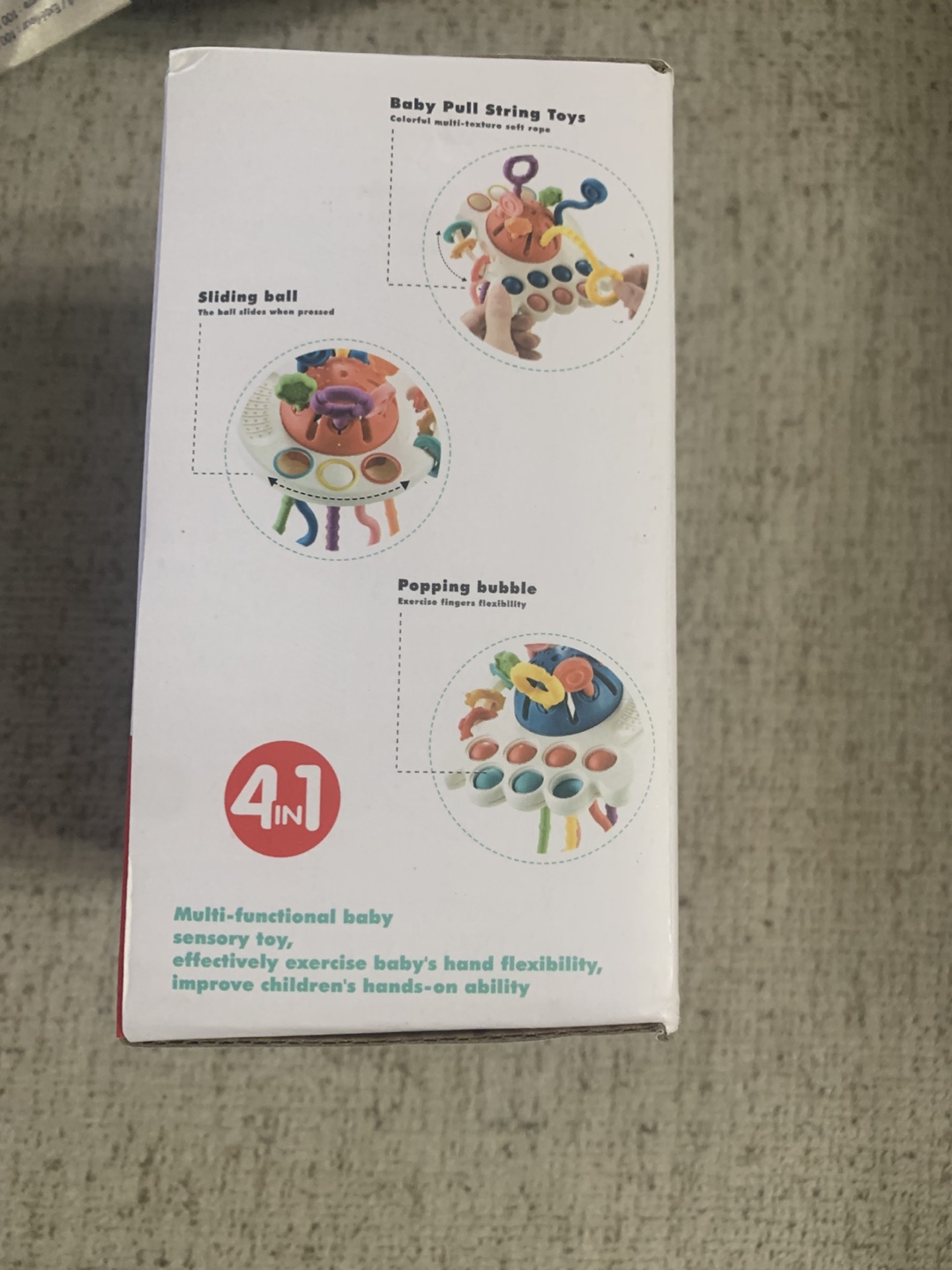 Montessori Toys Octopus Pull String Toy - photo 5