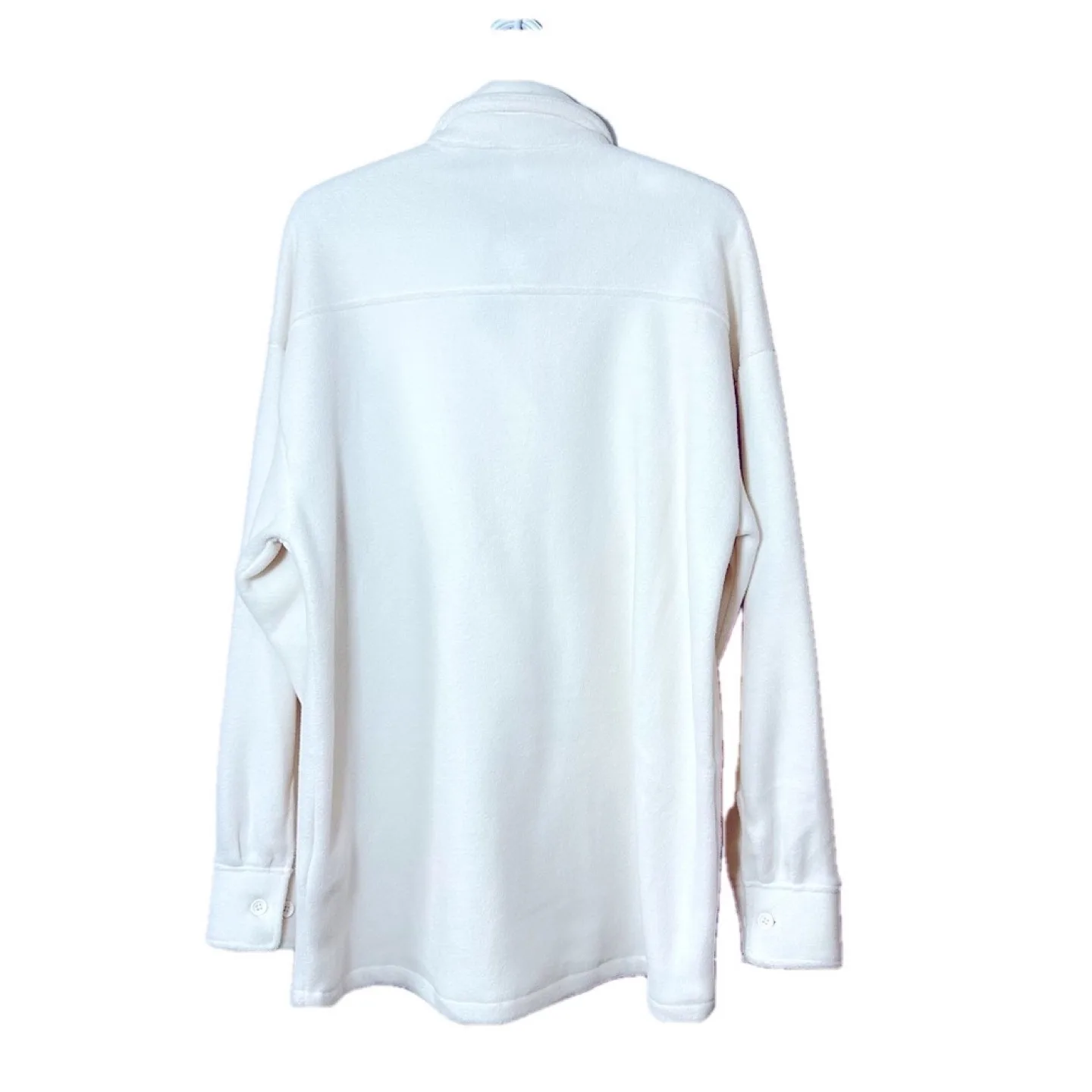 NWT Simons TWIK White Fleece Shirt Jacket image indicator(2)