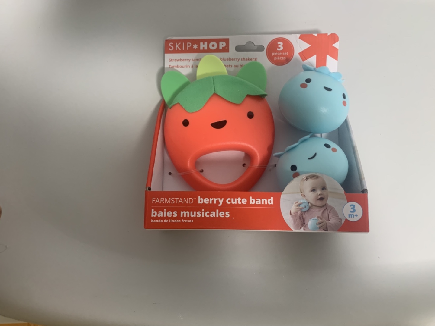 Skip Hop Farmstand Berry Cute Band Musical Rattle Toy Set - photo 2