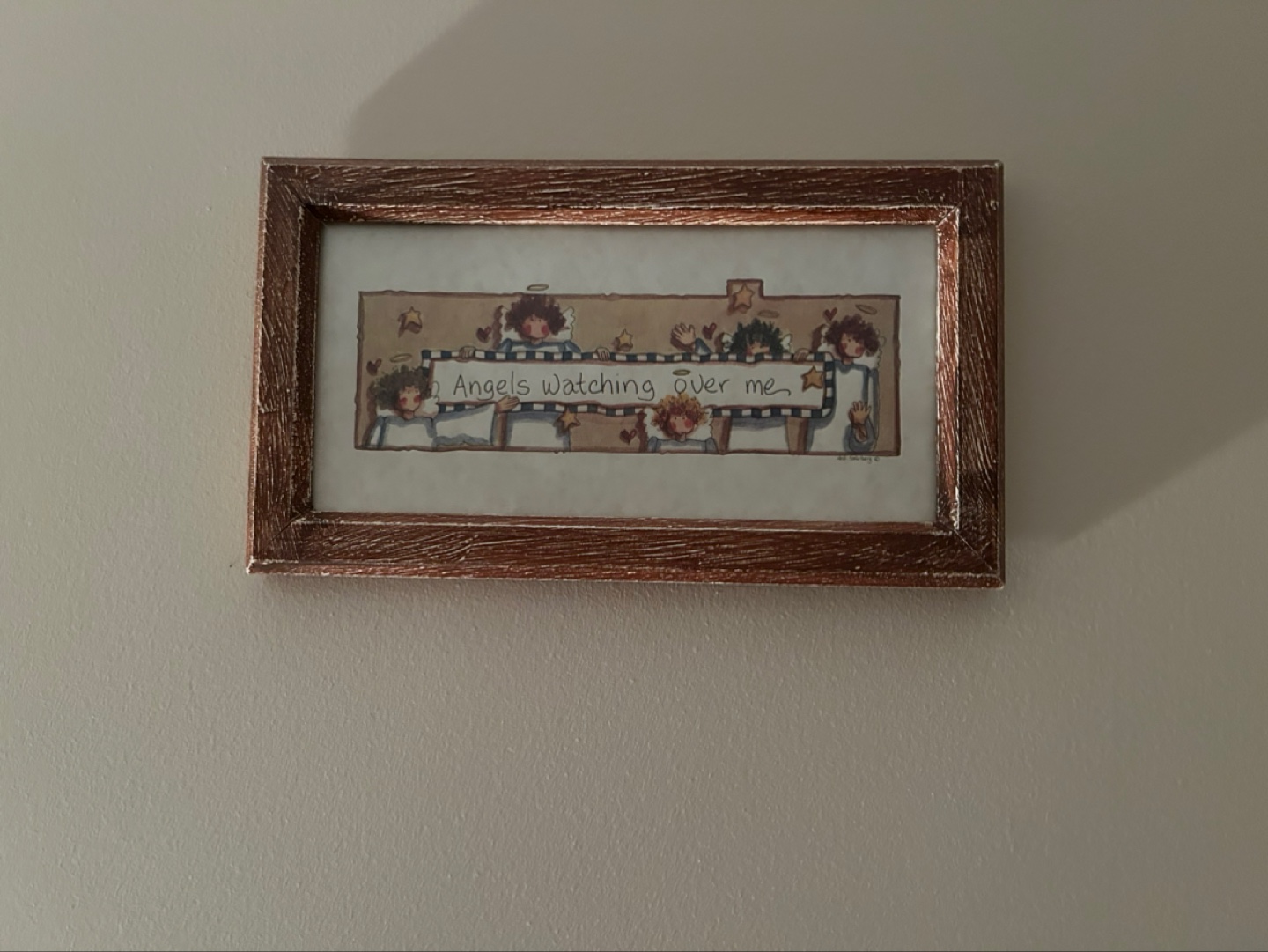 Framed Wall Art - Angels Watching Over Me