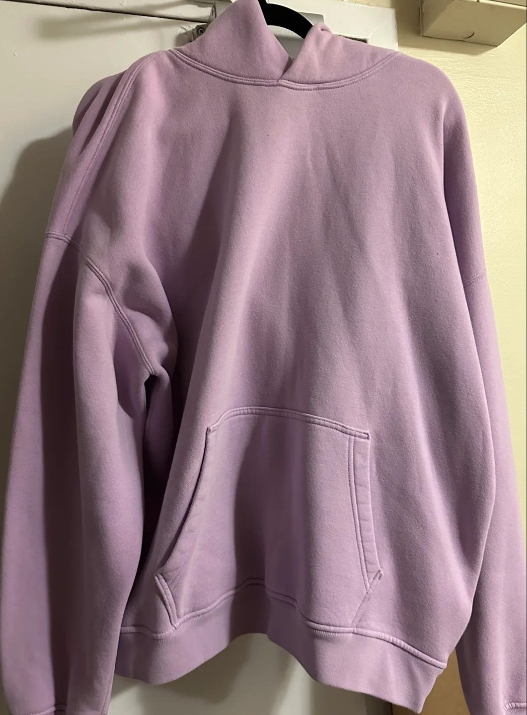 Abercrombie & Fitch Oversized Lavender Hoodie image indicator(2)