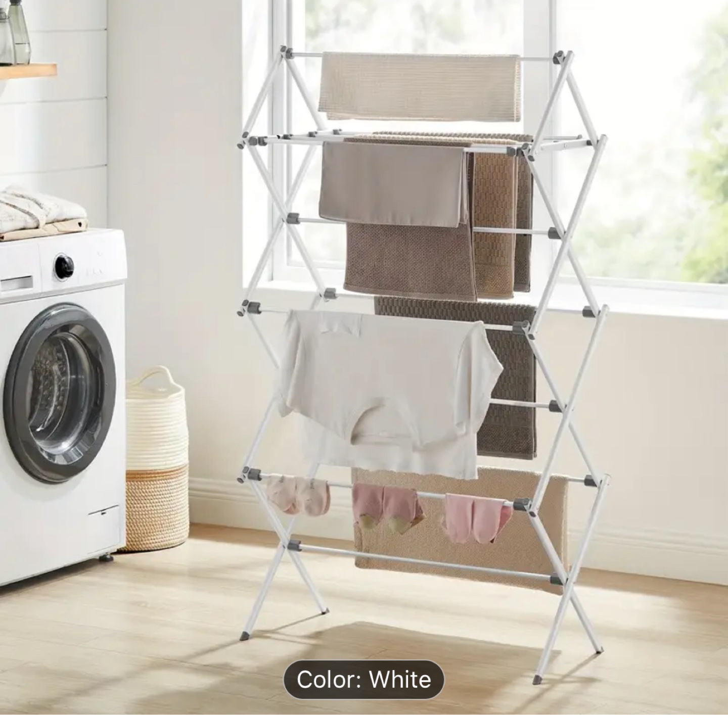 Foldable Clothes Drying Rack - photo 2