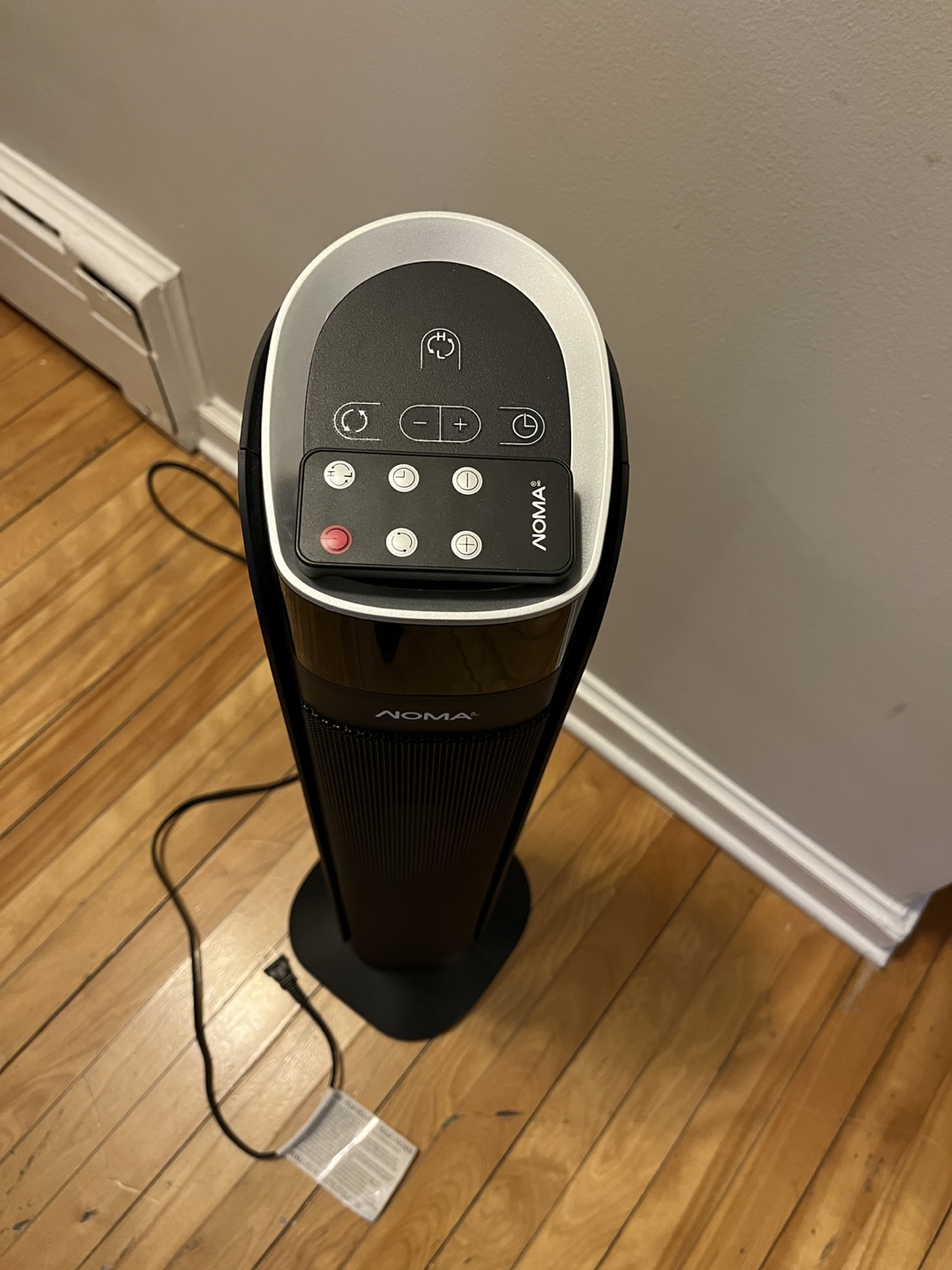 NOMA 30" Oscillating Digital Ceramic Tower Heater