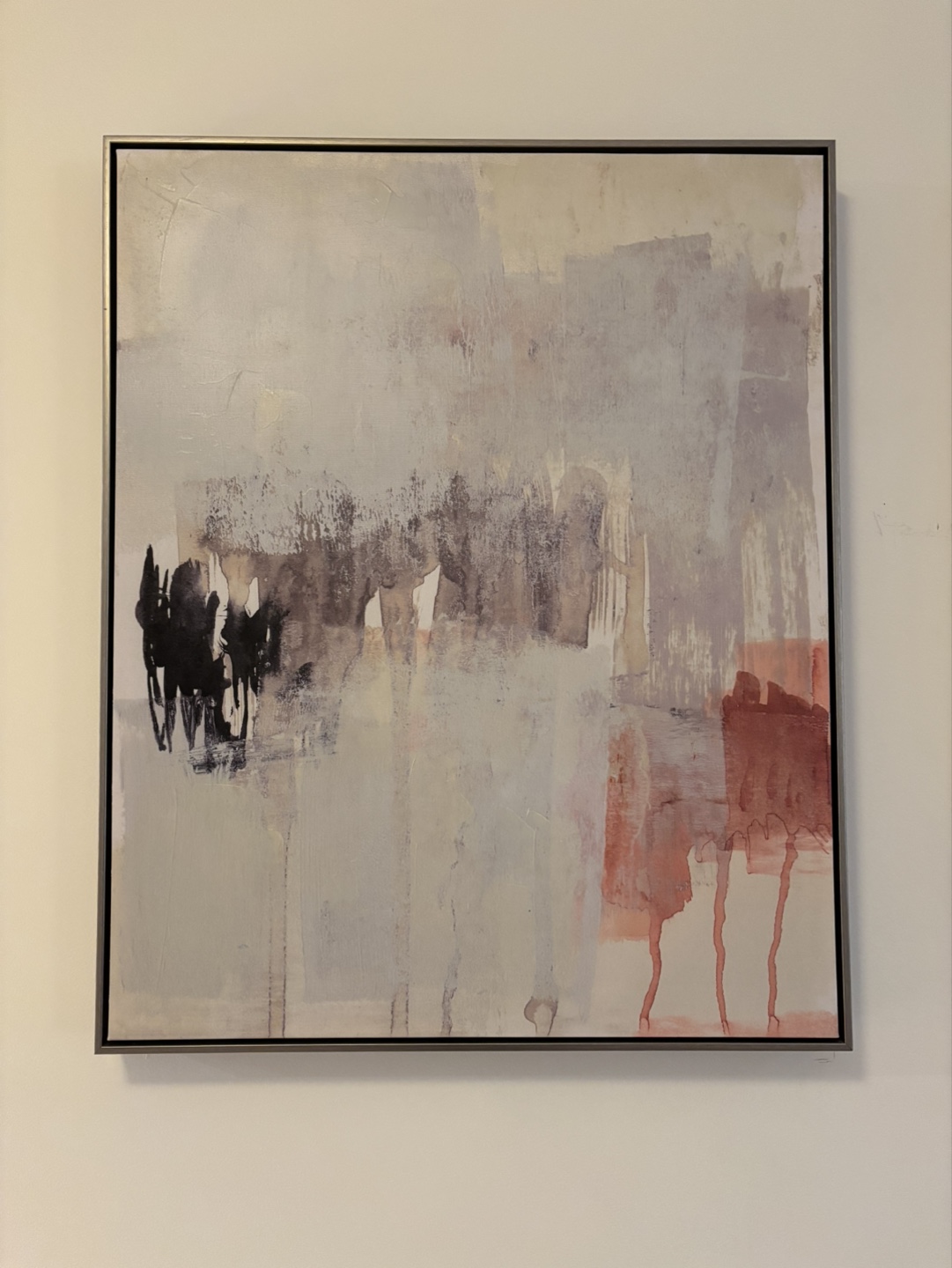 Pair of Abstract Canvas Wall Art - photo 2