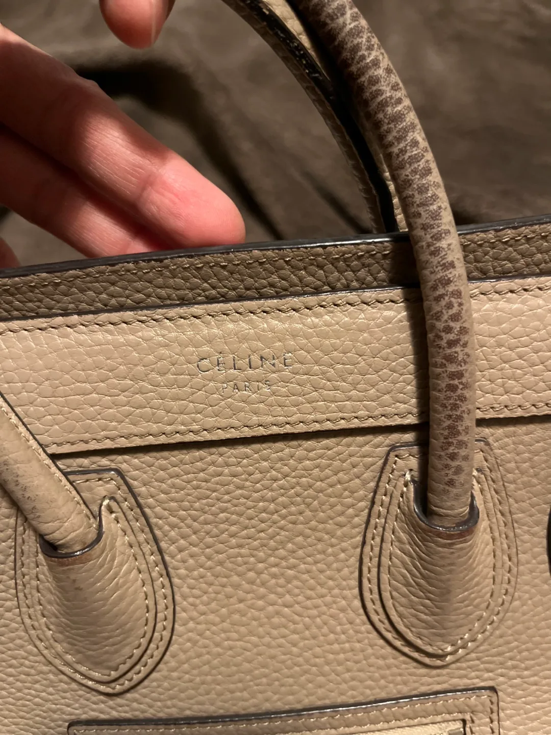 Celine Nano Luggage Tote Bag image indicator(5)