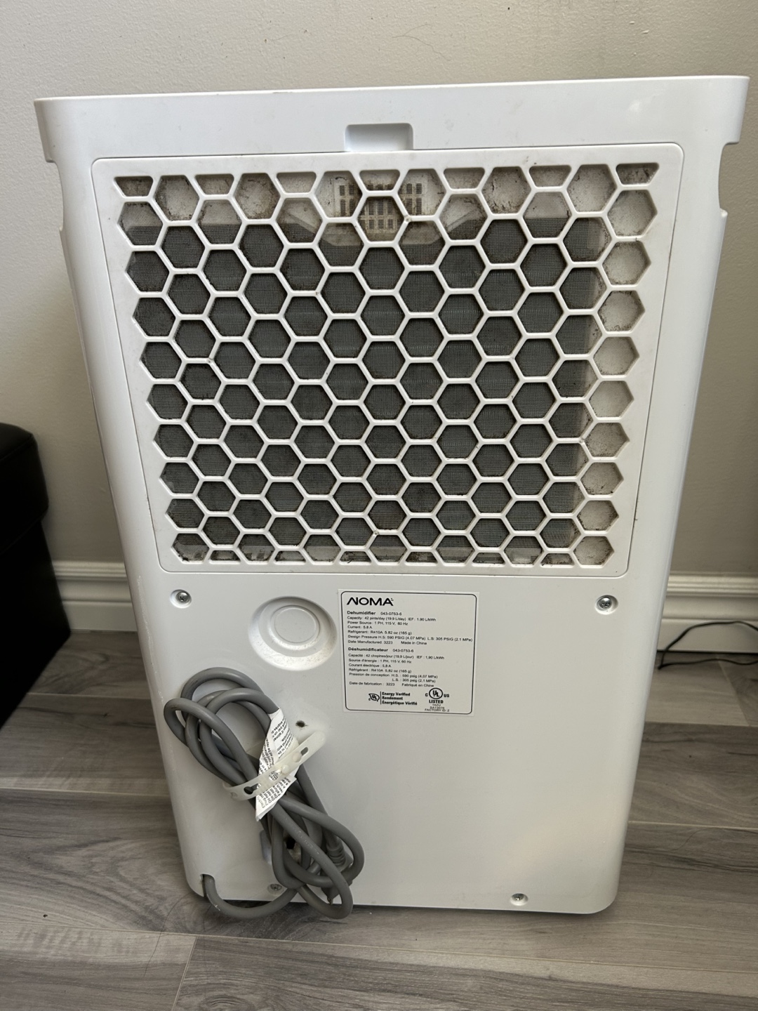 NOMA Dehumidifier - photo 3