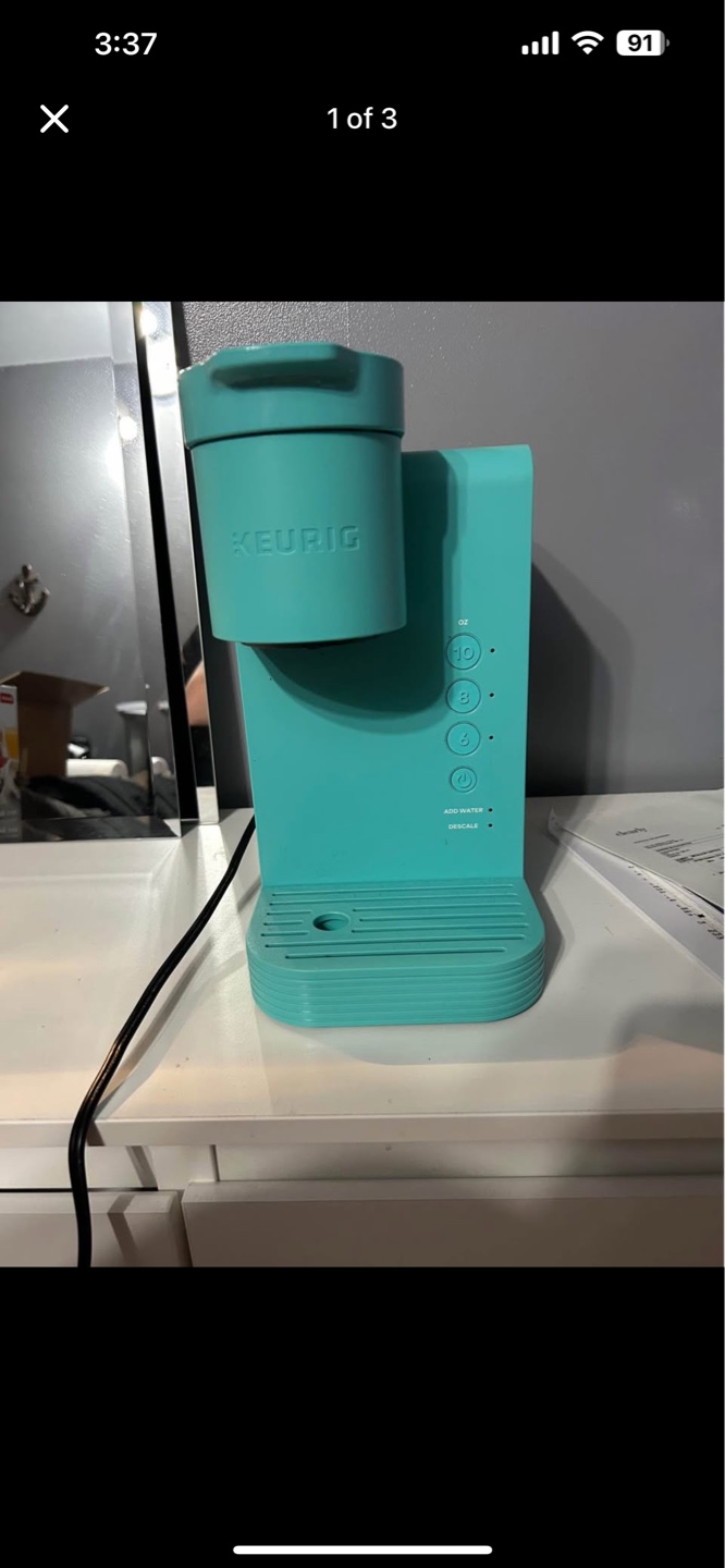 Keurig K-Mini Plus Coffee Maker - Aqua