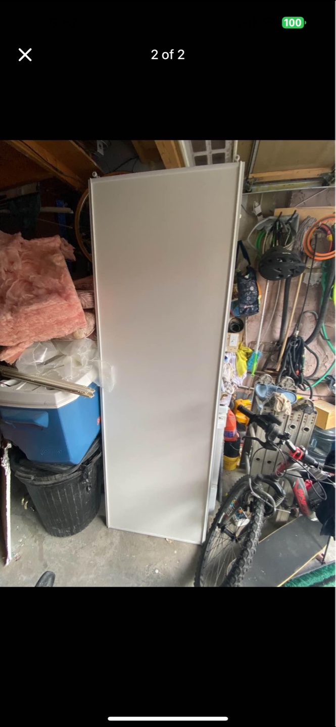 White Wardrobe Door