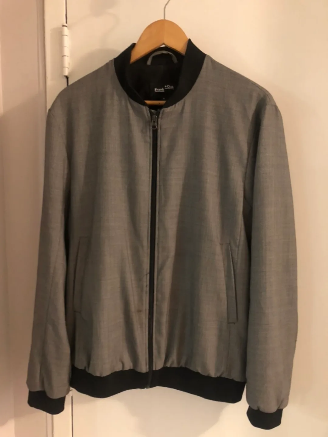 Frank & Oak The Clark Light Wash Denim Shirt - Size Small image indicator(6)