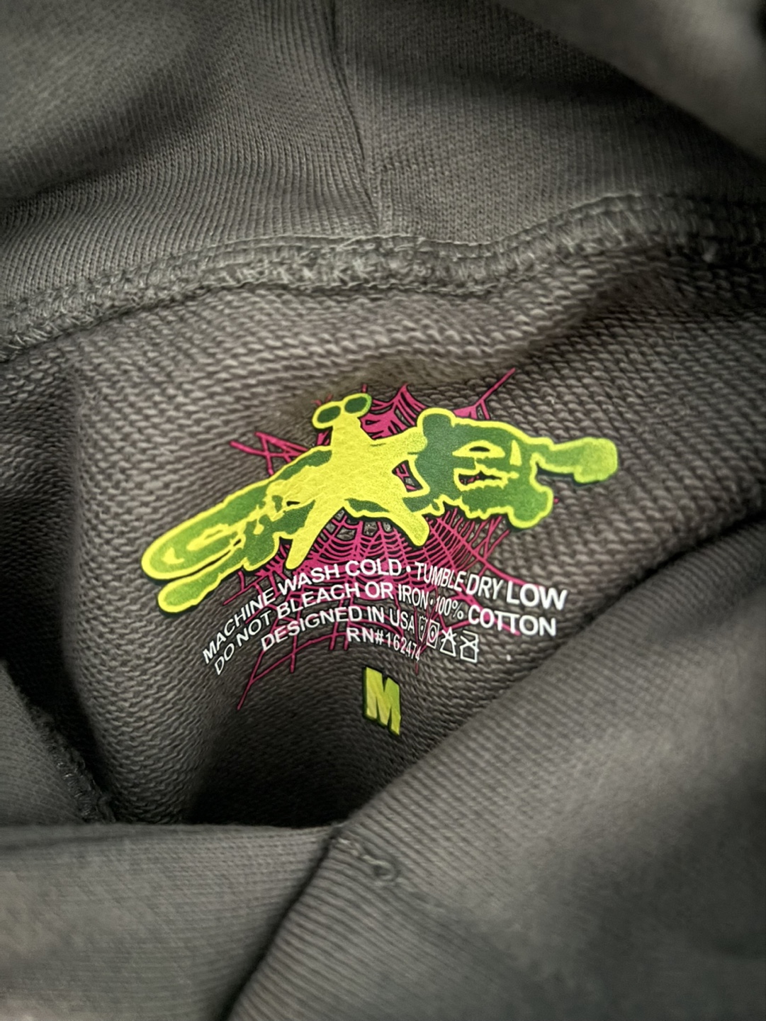 Spider Worldwide Hoodie - Size Medium - photo 2