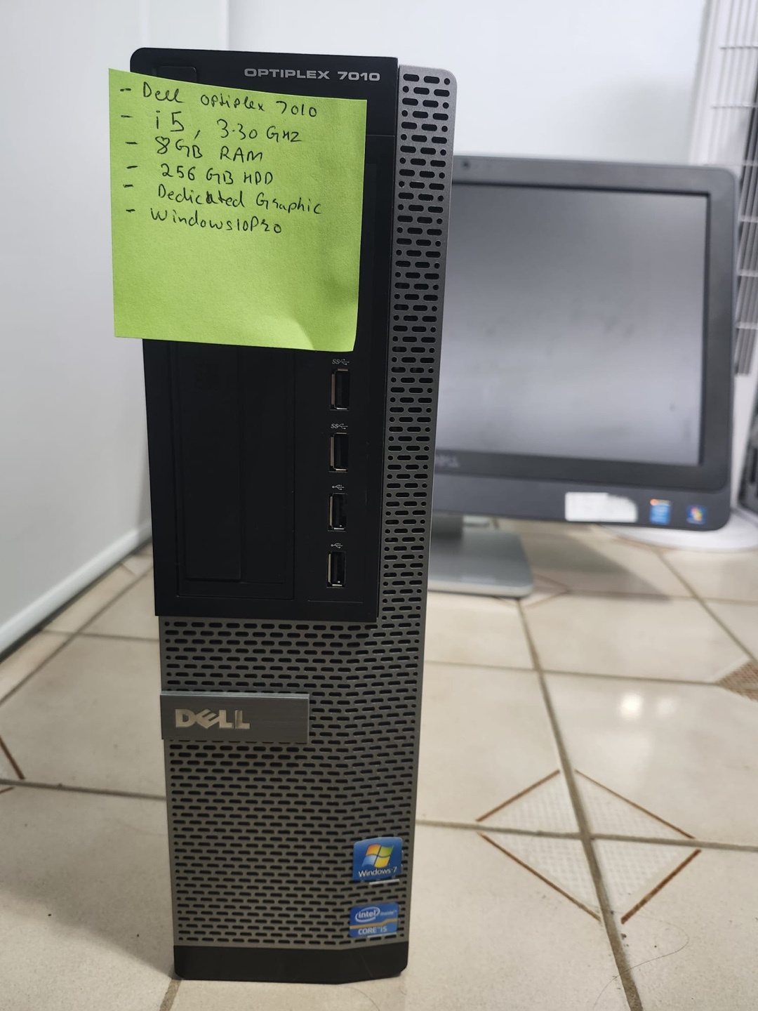 4 PC with different specs
