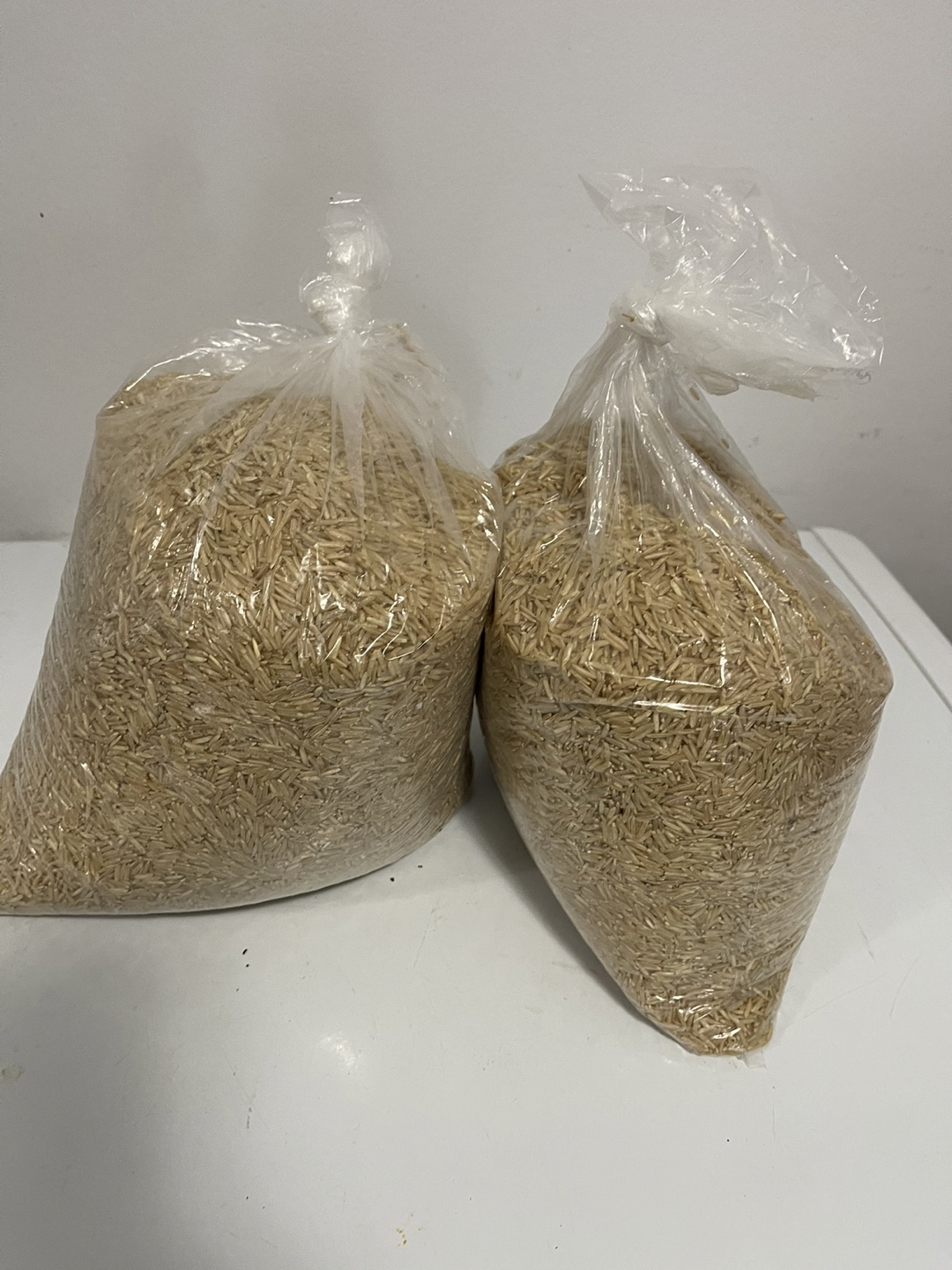 Two Bags of Brown Rice