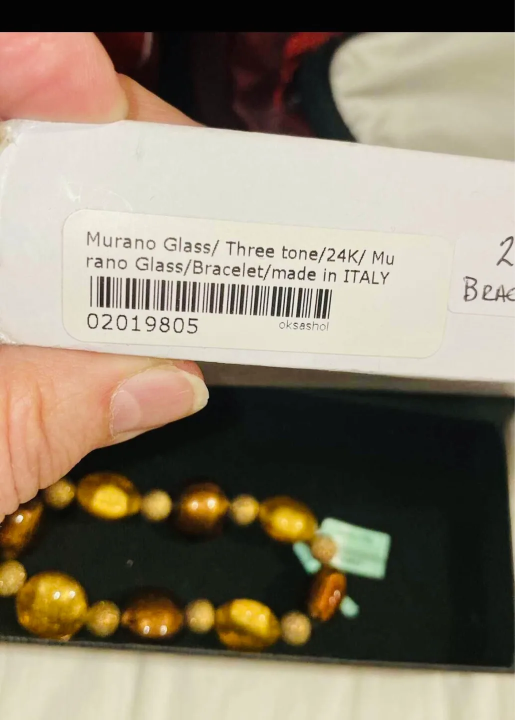 💚 Venetiaurum Murano Glass Bracelet image indicator(3)