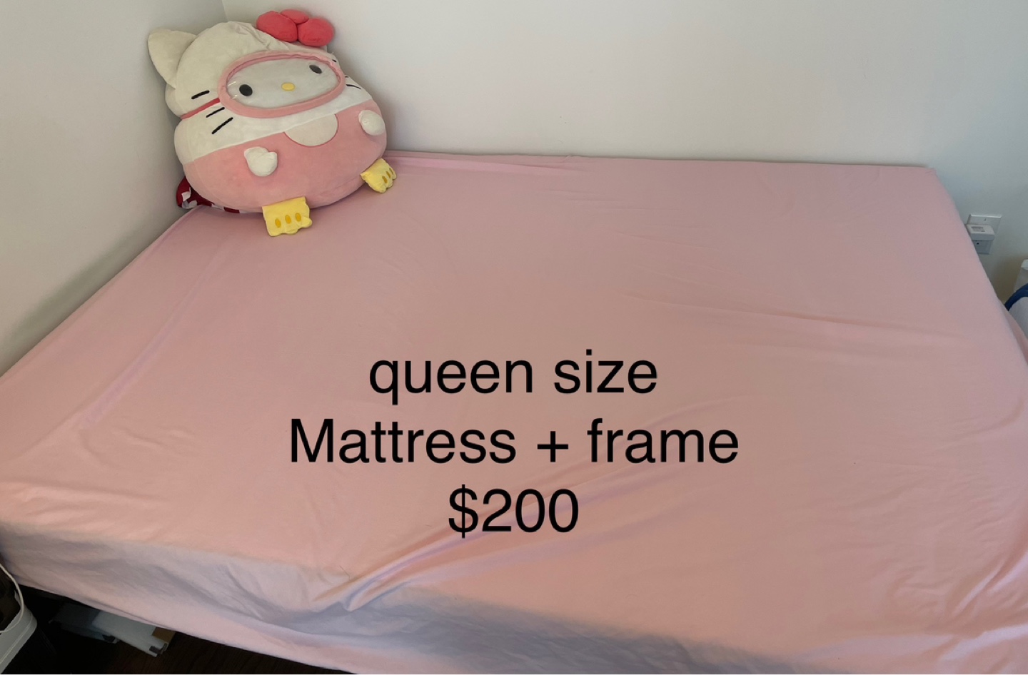 Queen Size Mattress and Frame