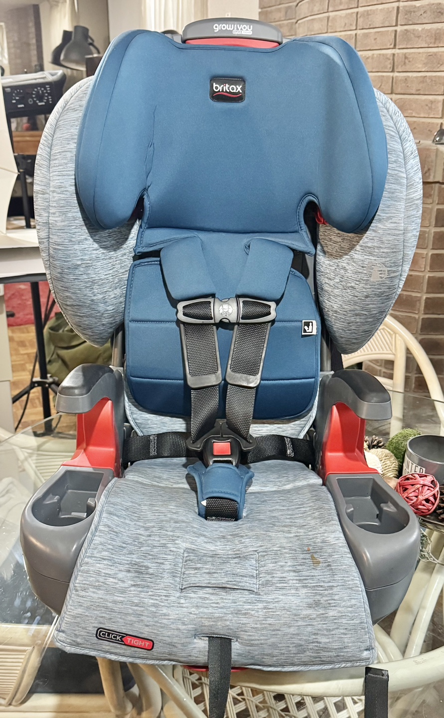 Britax Grow With You ClickTight Harness Booster Car Seat