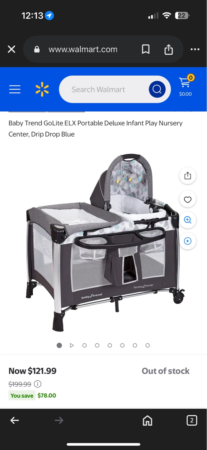 BabyTrend GoLite Portable Playard/ pack n play