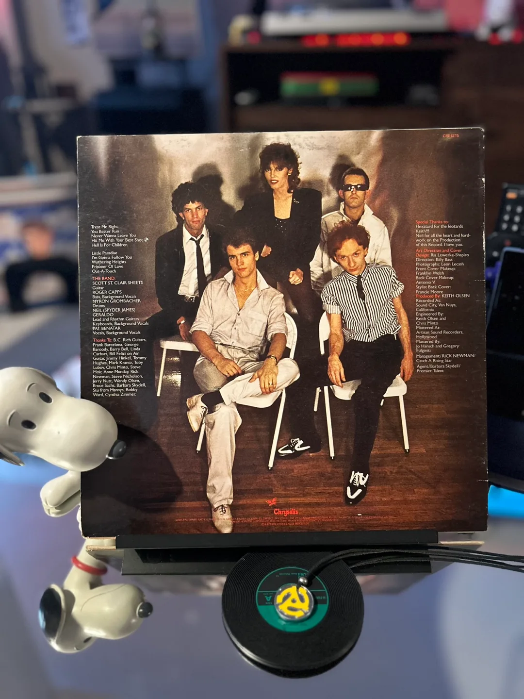 Pat Benatar 💚 Crimes of Passion Vinyl Record image indicator(2)