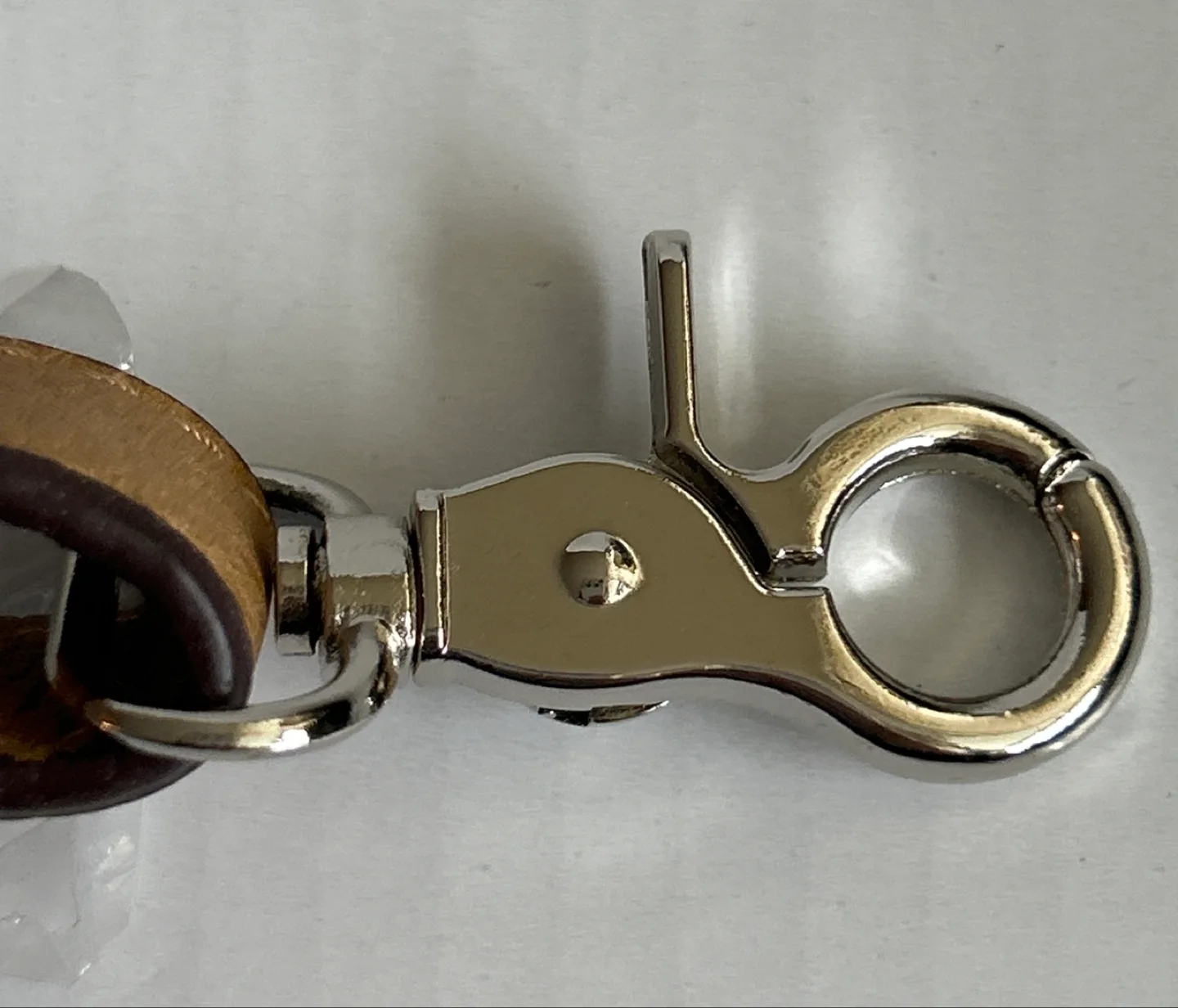 Tan Leather Handbag Strap image indicator(3)