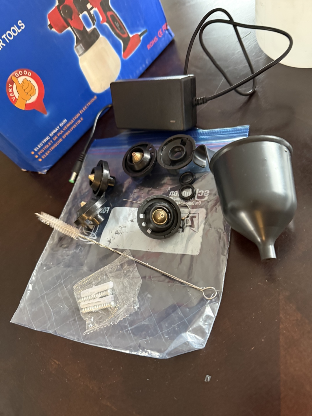 Electric Spray Gun CN-5000 - Portable Paint Sprayer - photo 2