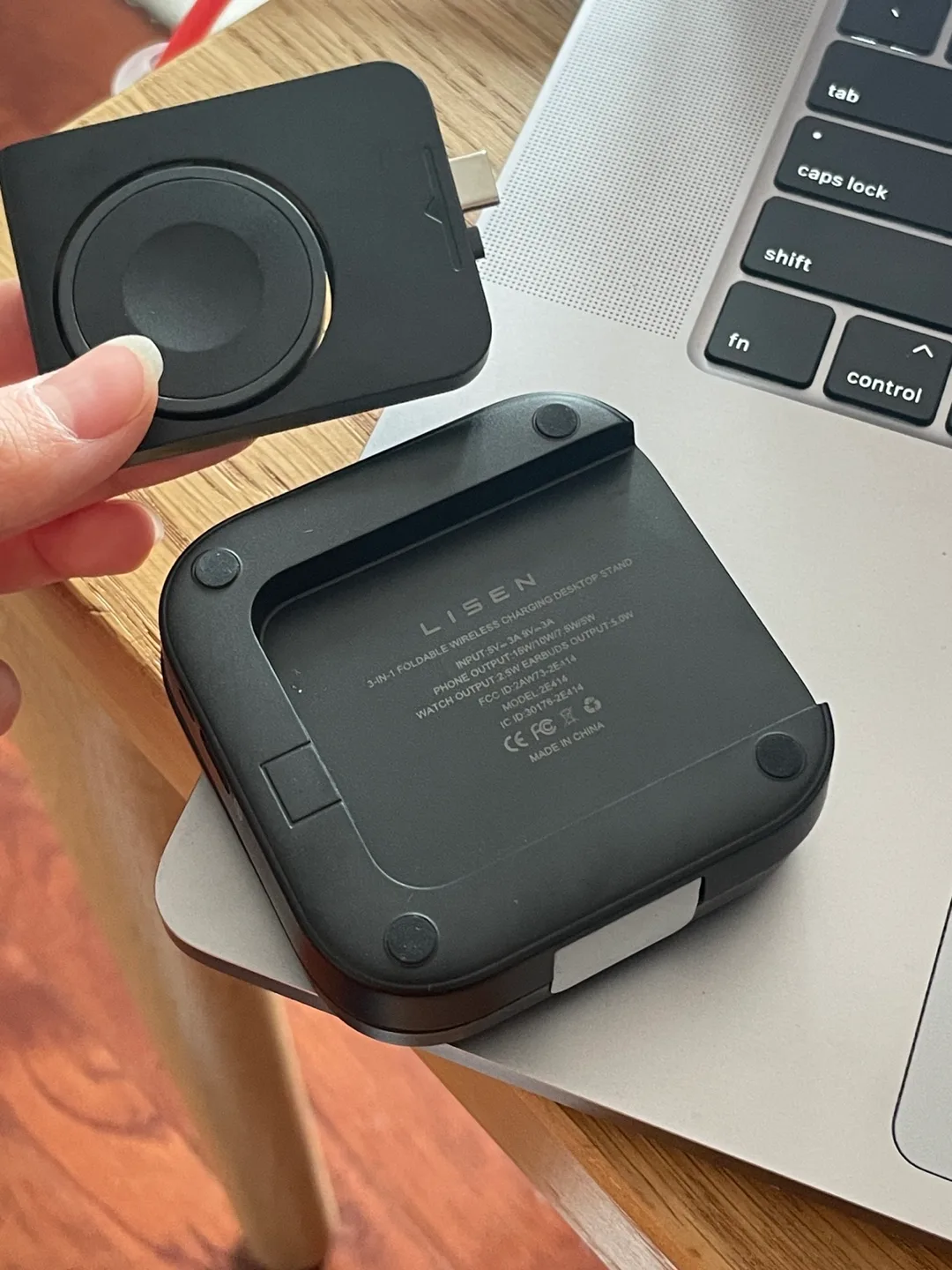 Wireless Charging Stand for Apple Watch, AirPods, and iPhone image indicator(6)