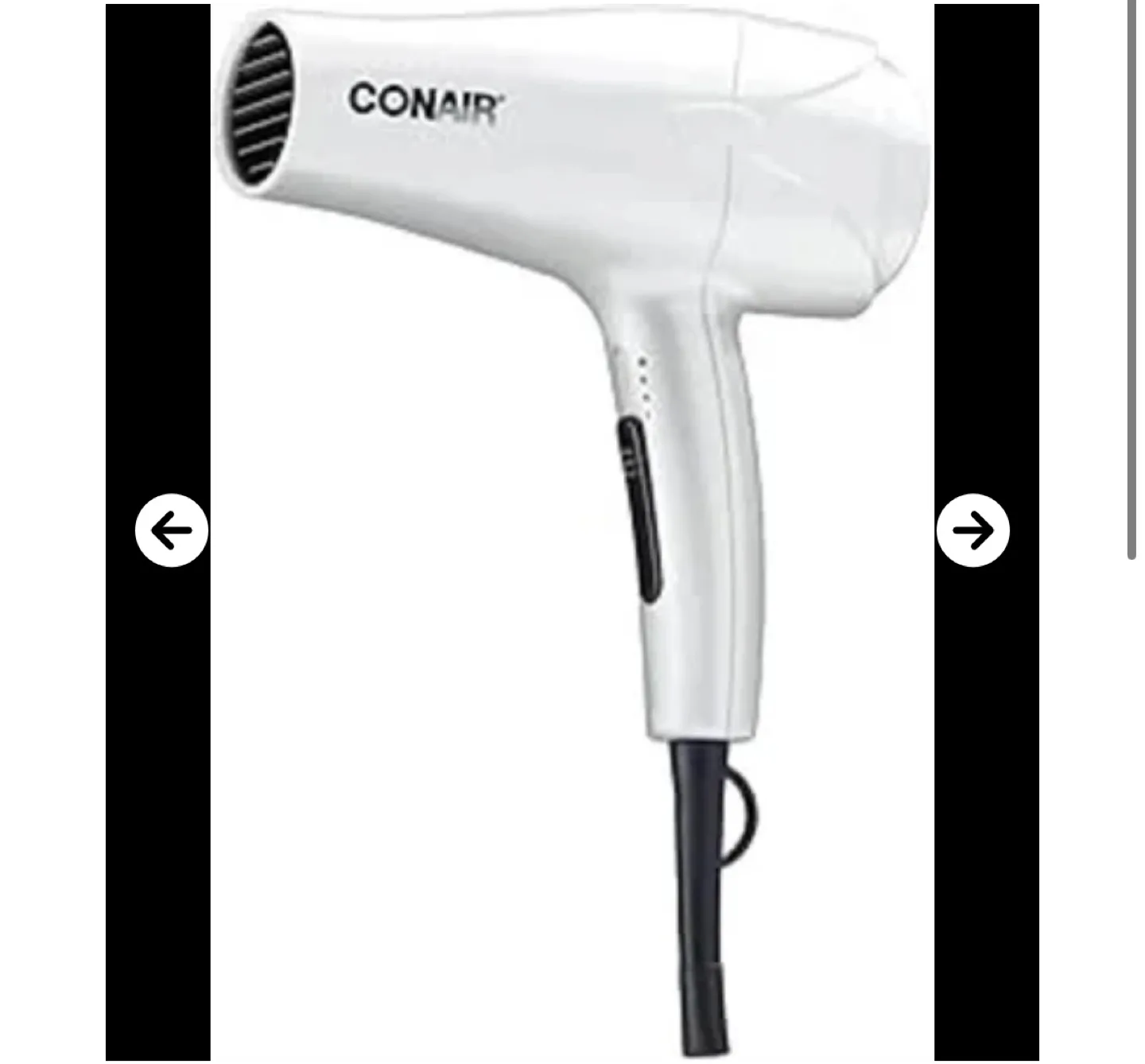 Conair Compact Hair Dryer - White thumbnail