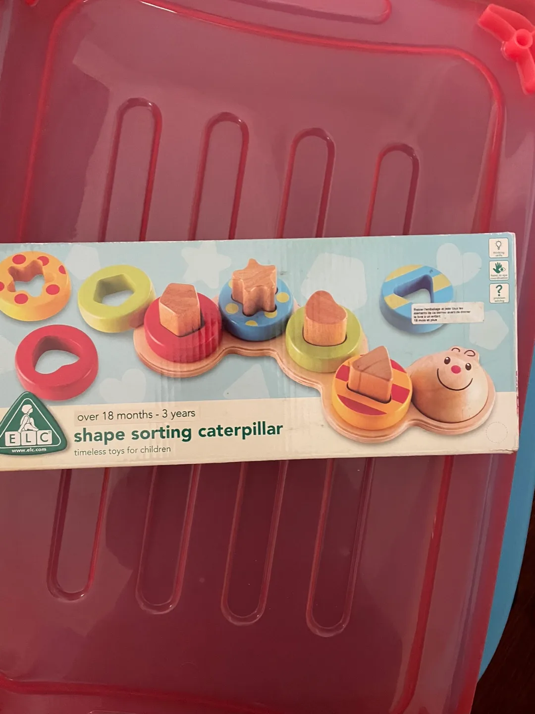 ELC Shape Sorting Caterpillar Toy thumbnail